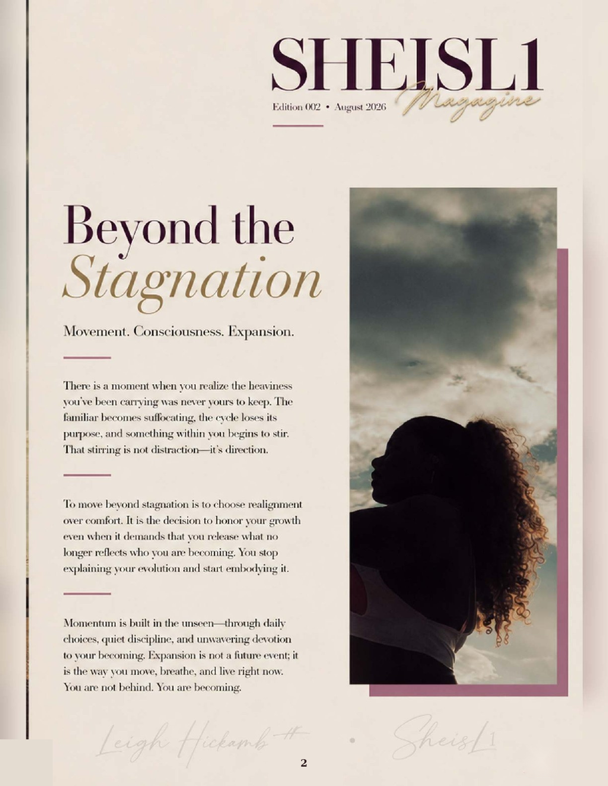SHEISL1 Magazine Edition 002 page 6